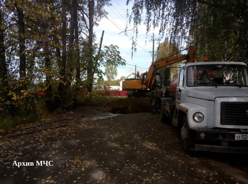 Восстановление холодного водоснабжения в Буйском районе