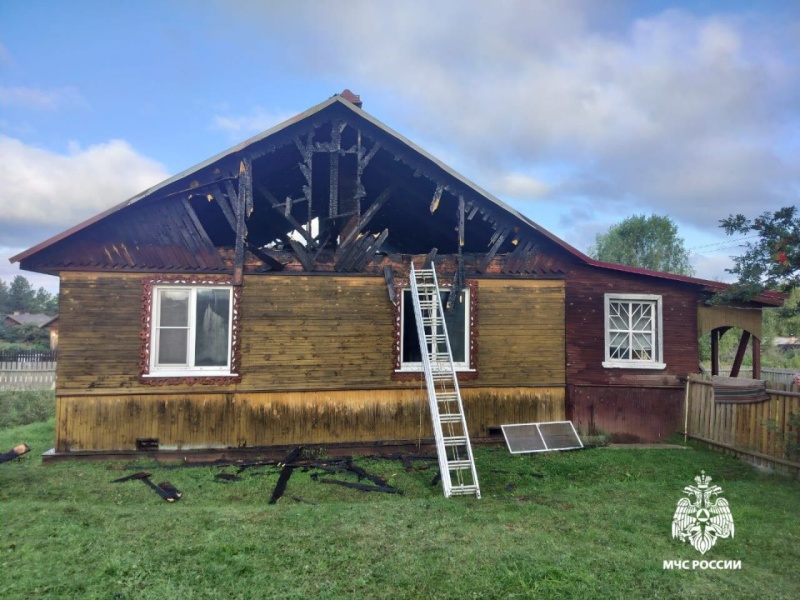 Пожар в г. Кологрив ликвидирован