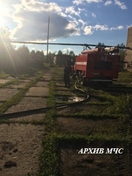 Пожар в Костромском районе, пос. Никольское ликвидирован