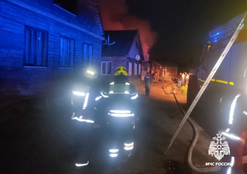 Пожар в Костромском районе, д. Терентьево ликвидирован